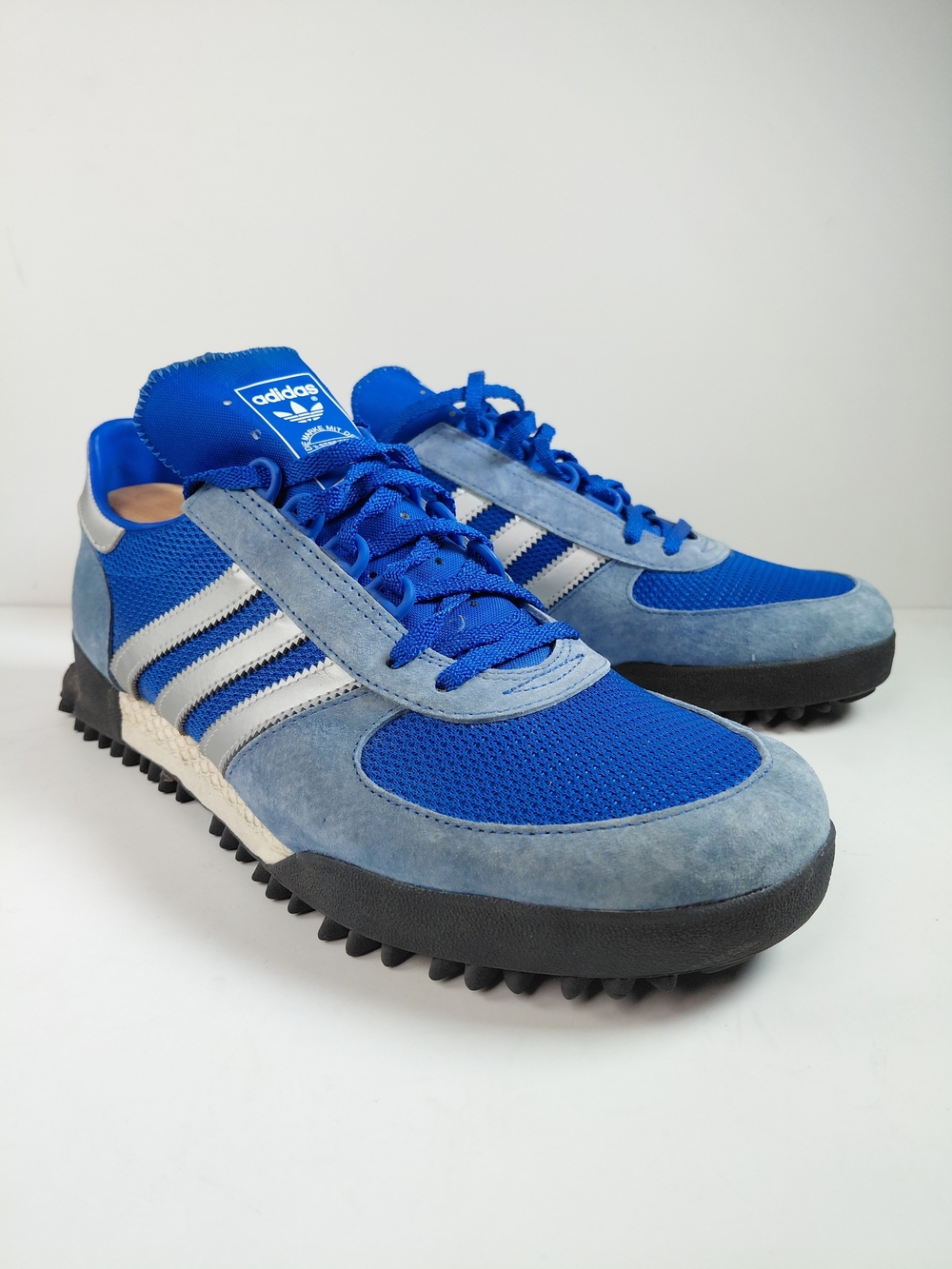 adidas Marathon TR OG Trace Royal Blue Silver Metallic BB6802 Men's Size 10.5